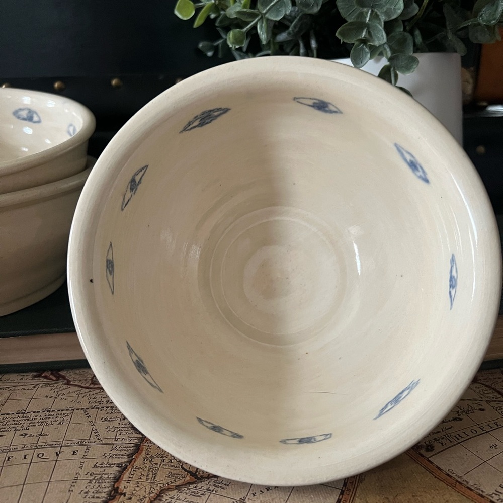 Keraclay, Brooklyn,Ceramic Bowls,Rare Early Style